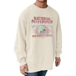 Blue 84 Ohio State Buckeyes 2024 National Championship Sweatshirt US Mens L New